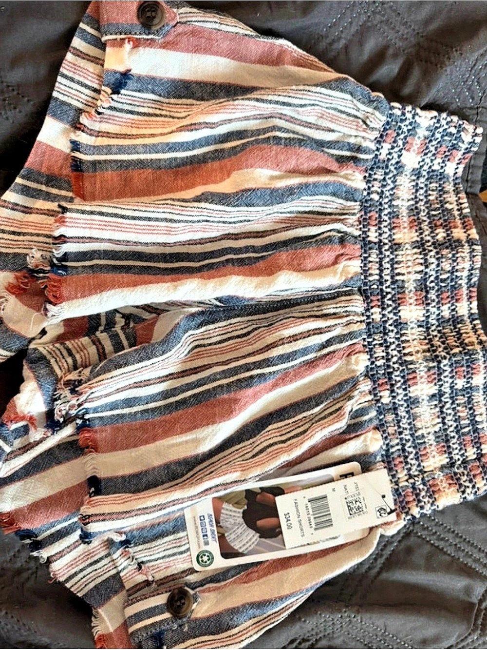 Rewash Shorts Striped Multicolor Size Medium
